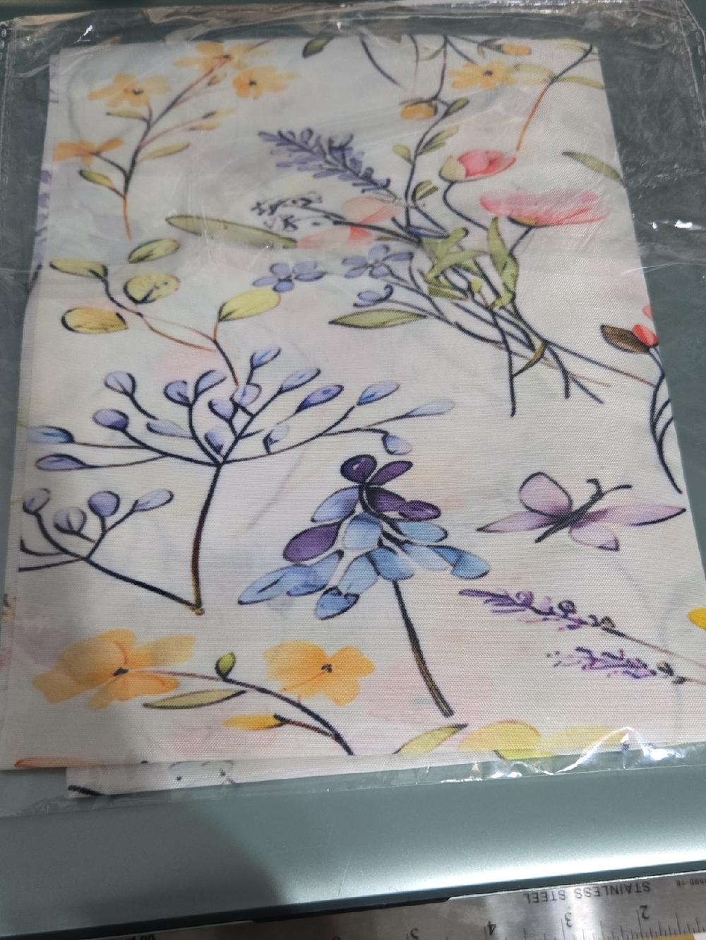 Spring Flower Table Runner
